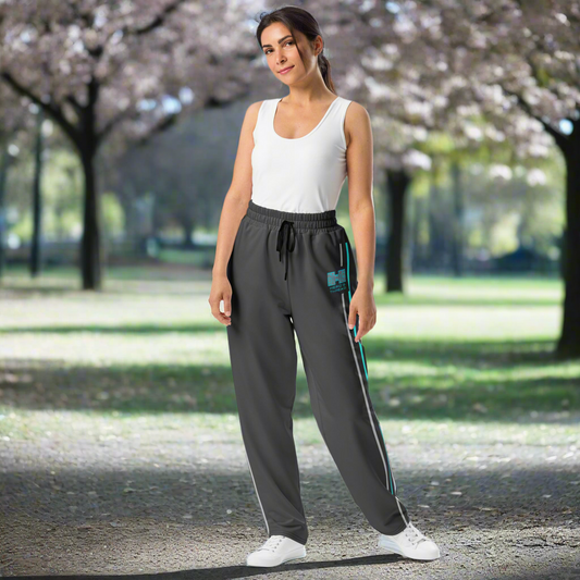 Hero's Thread Women's Performance Wide-Leg Joggers.